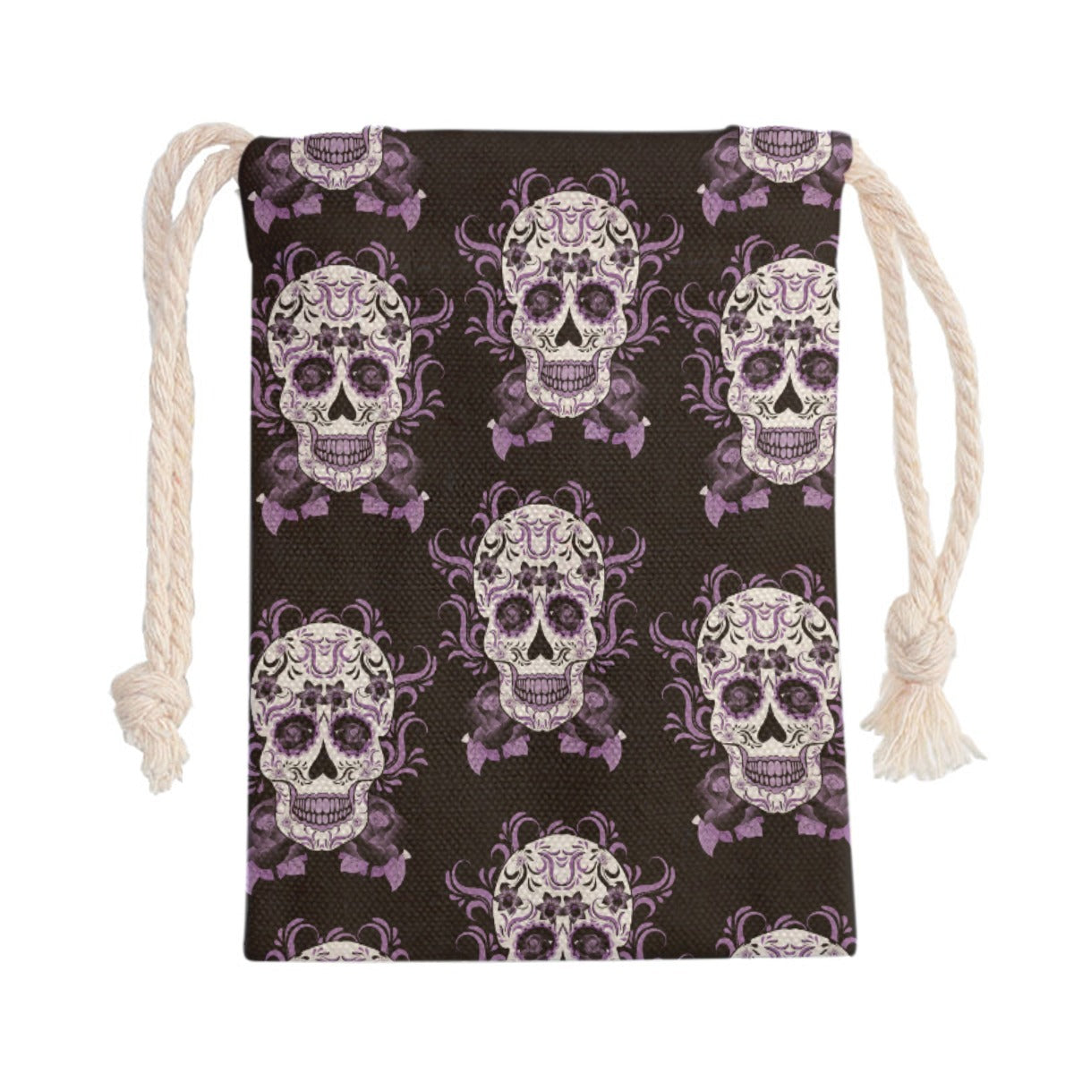 Day of the dead Drawstring Bag, Dia de los muertos handbag shoulder bag purse