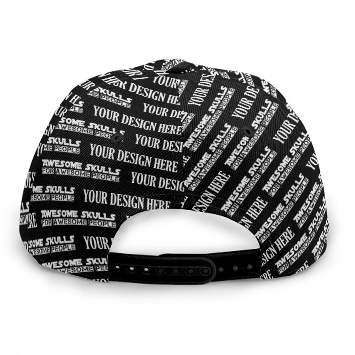 Custom Baseball Cap With Flat Brim