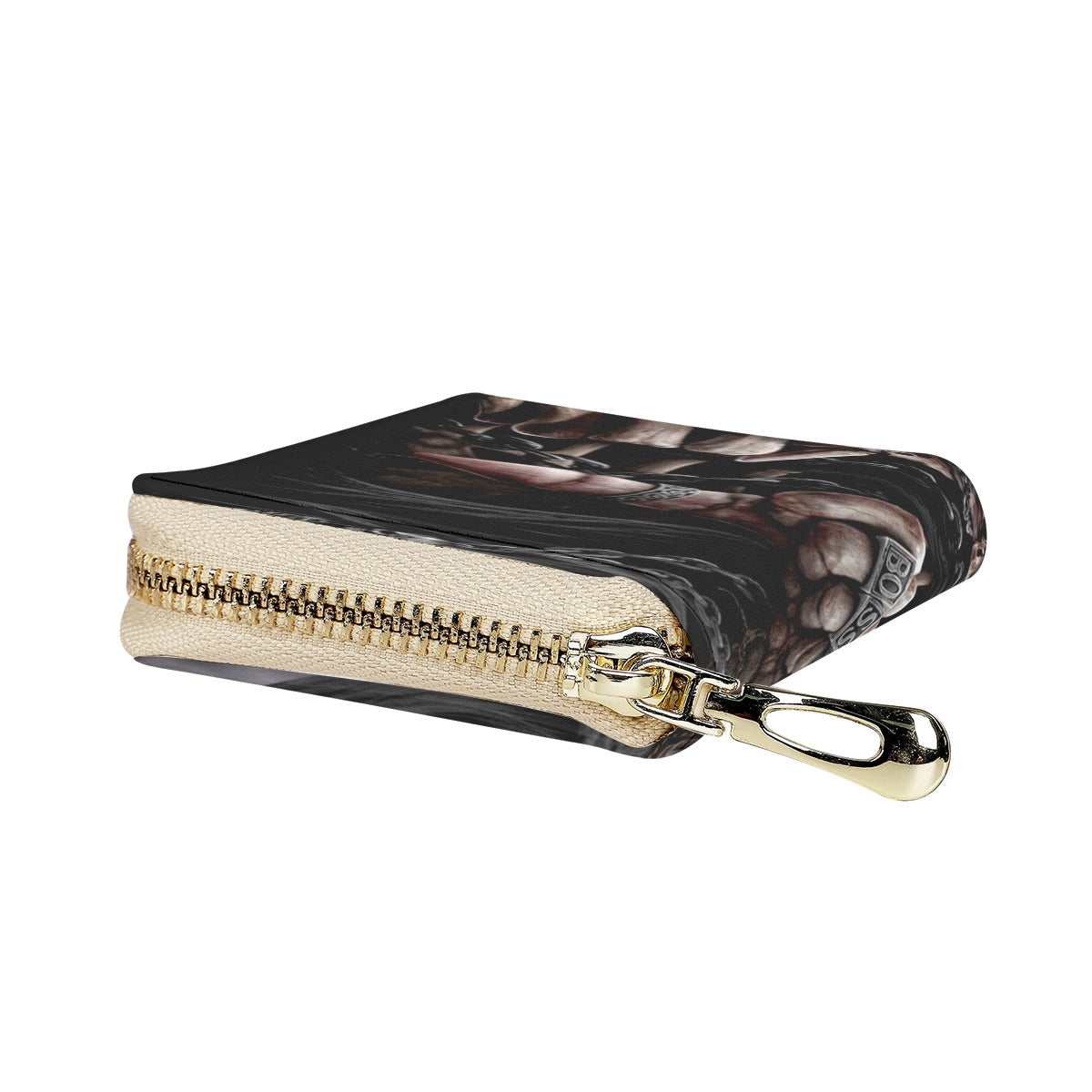 Grim repaer horror skull credit Card Holder wallet, skull wallet card holder