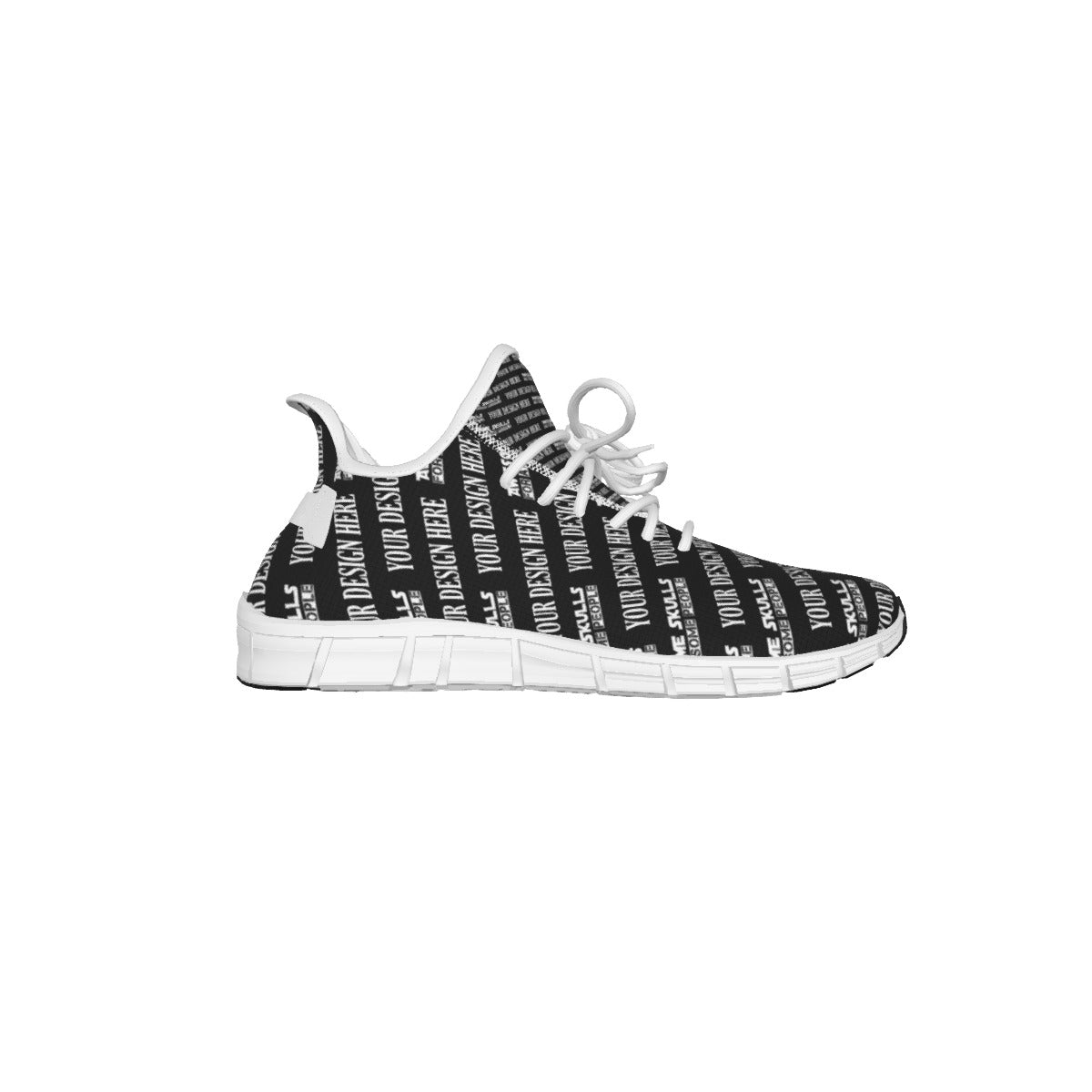 Custom Print on Demand POD Light woven running shoes