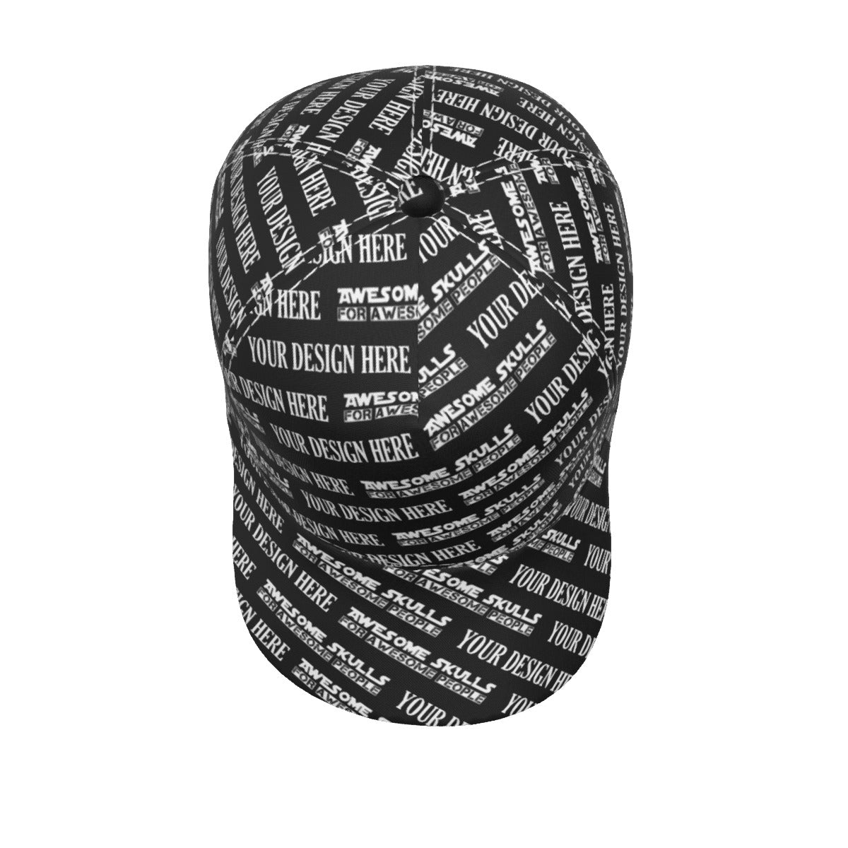 Custom All-Over Print Peaked Cap