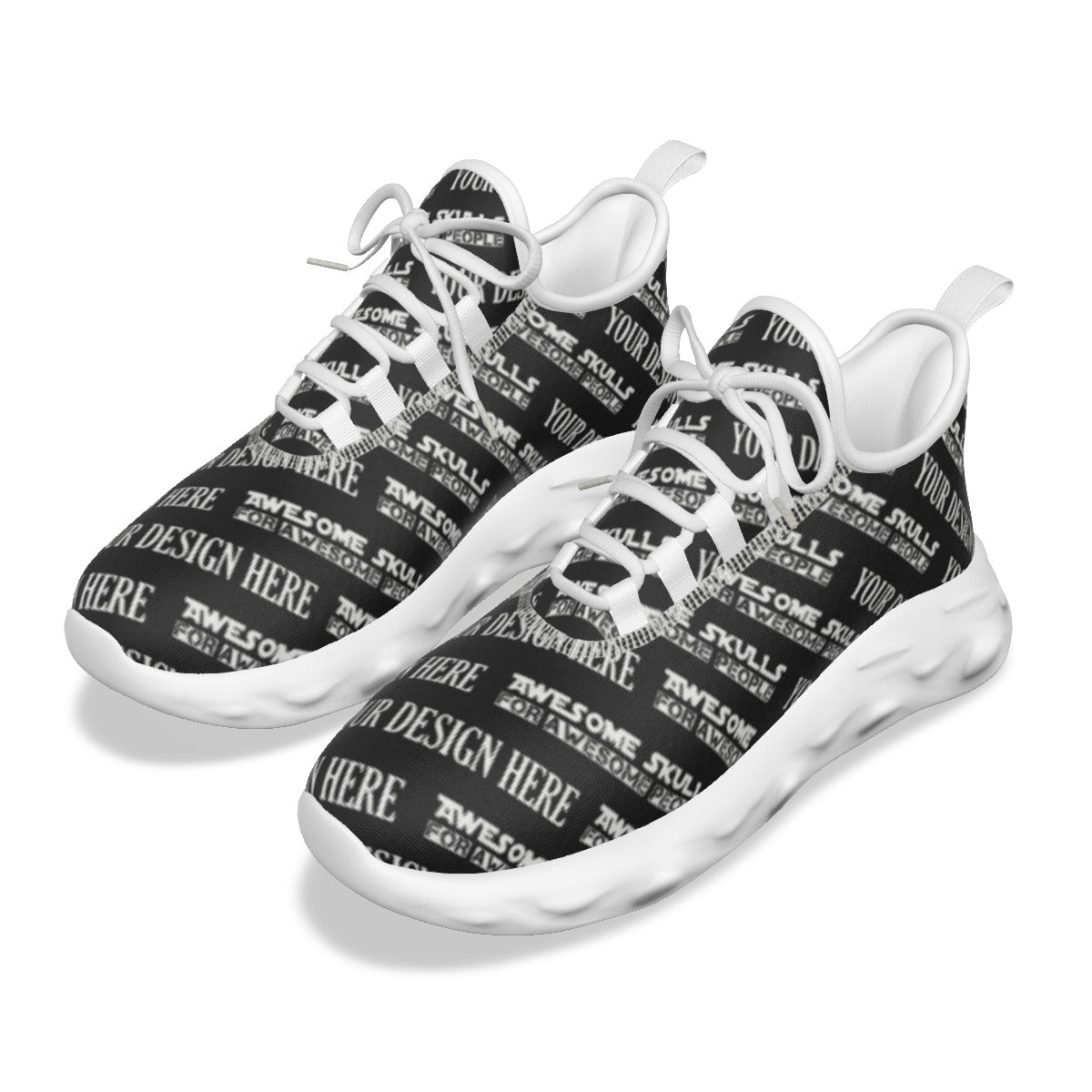 Custom Print on Demand POD Women's Light Sports Shoes