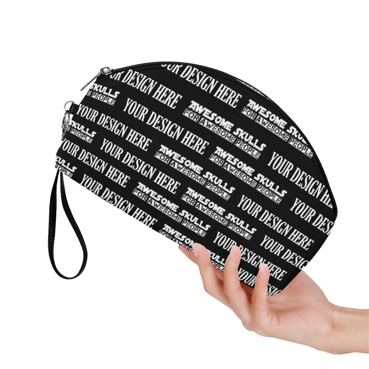 Custom - Curved Cosmetic Bags