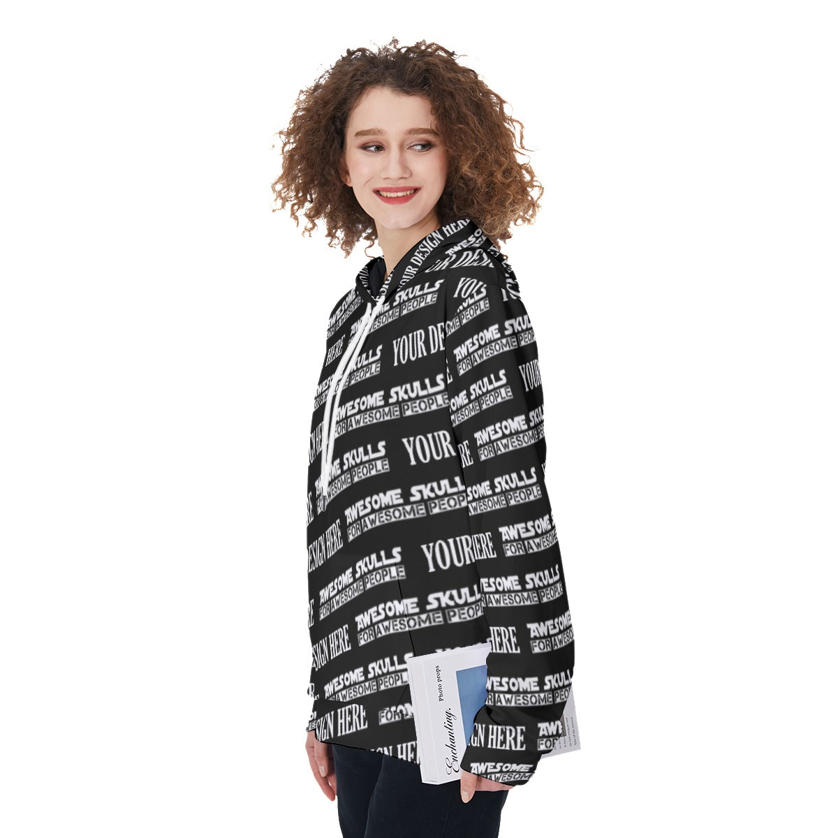 Custom print on demand pod Women's Hoodie Pullover Hoodie