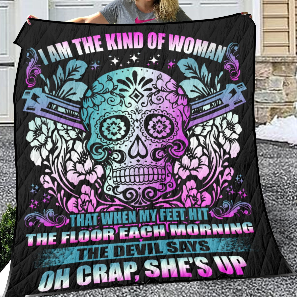 Oh CRAP, She's up! Household Lightweight & Breathable Quilt