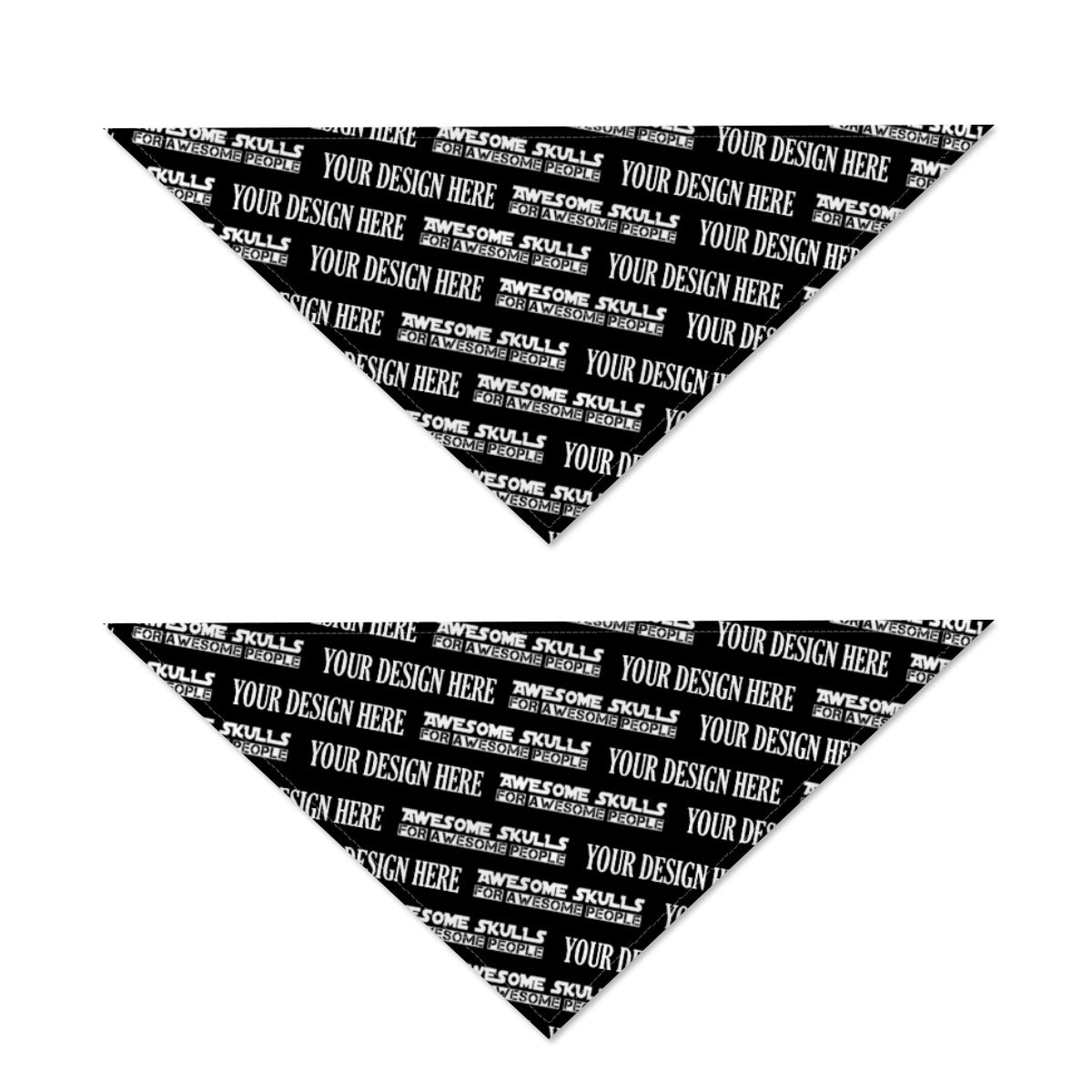 Custom Print on demand POD Pet's Scarf
