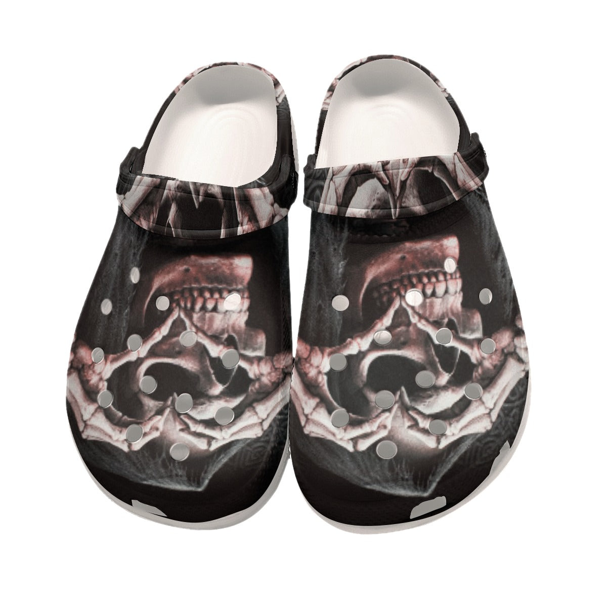 Grim reaper heart All-Over Print Women's Classic Clogs