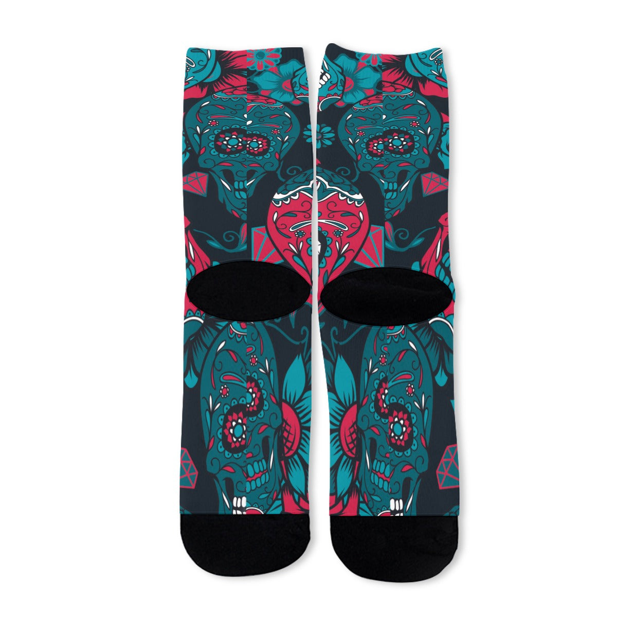 Sugar skull All-Over Print Unisex Long Socks