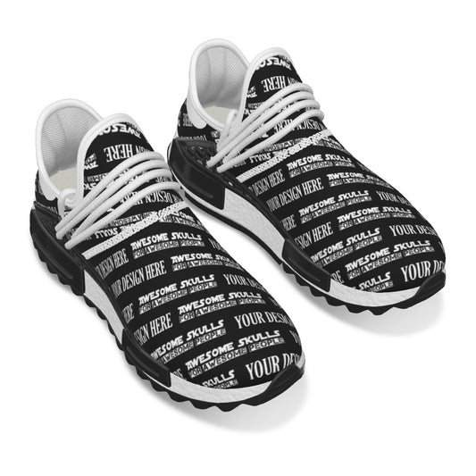 Custom Print on Demand POD Women's Mesh Sneakers