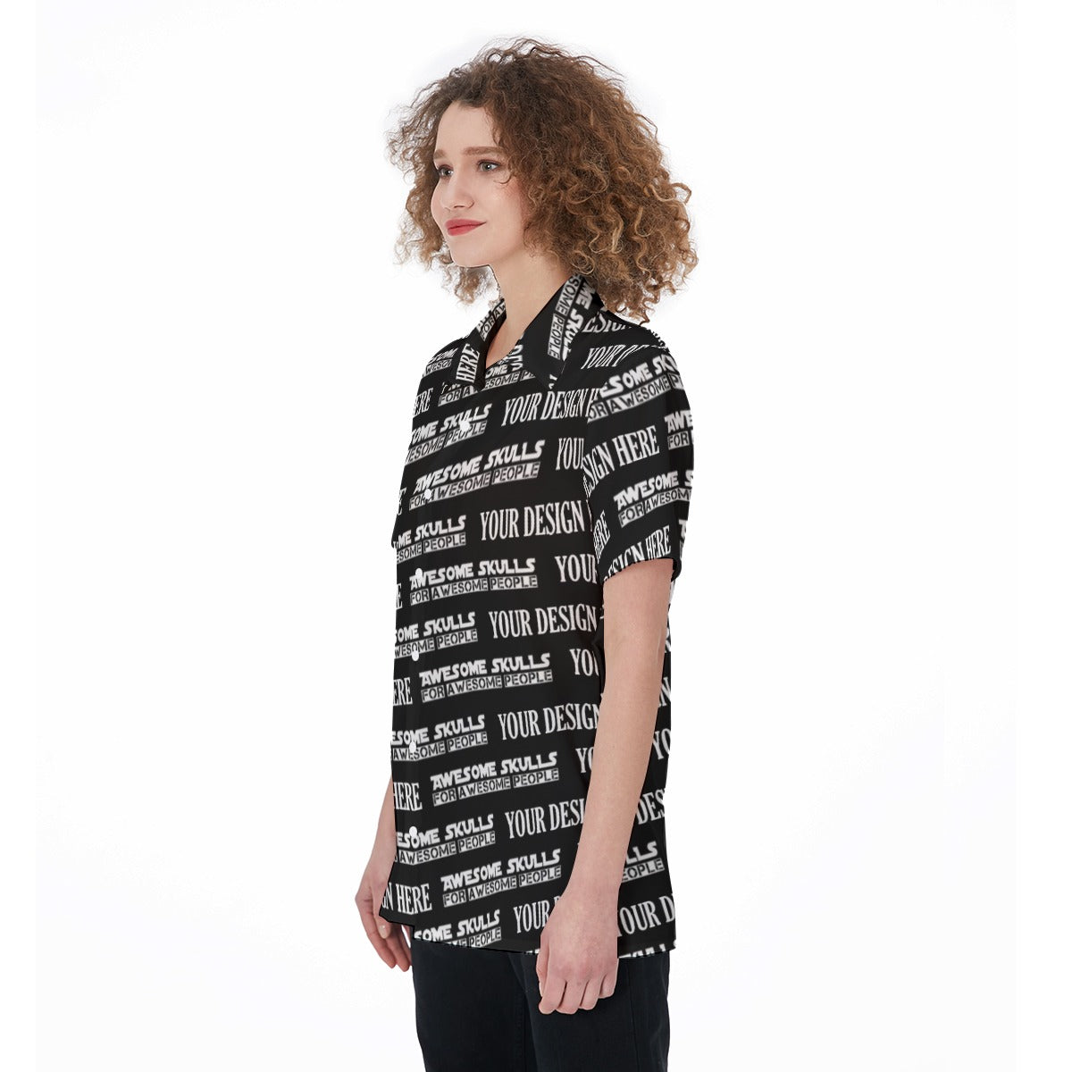 Custom print on demand pod Women's Shirts