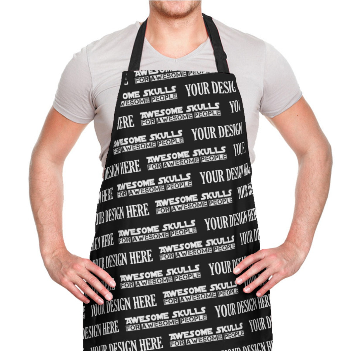 Custom Print on demand POD Adjustable Apron