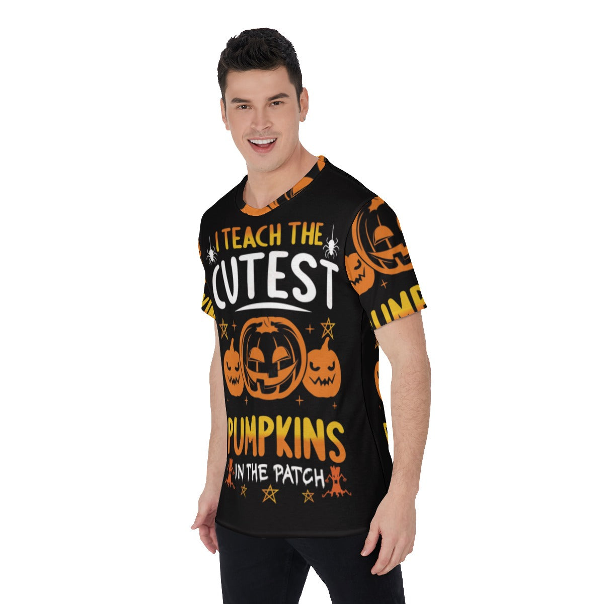 Halloween Pumpkin Men's O-Neck T-Shirt, Halloween shirts, Halloween costumes