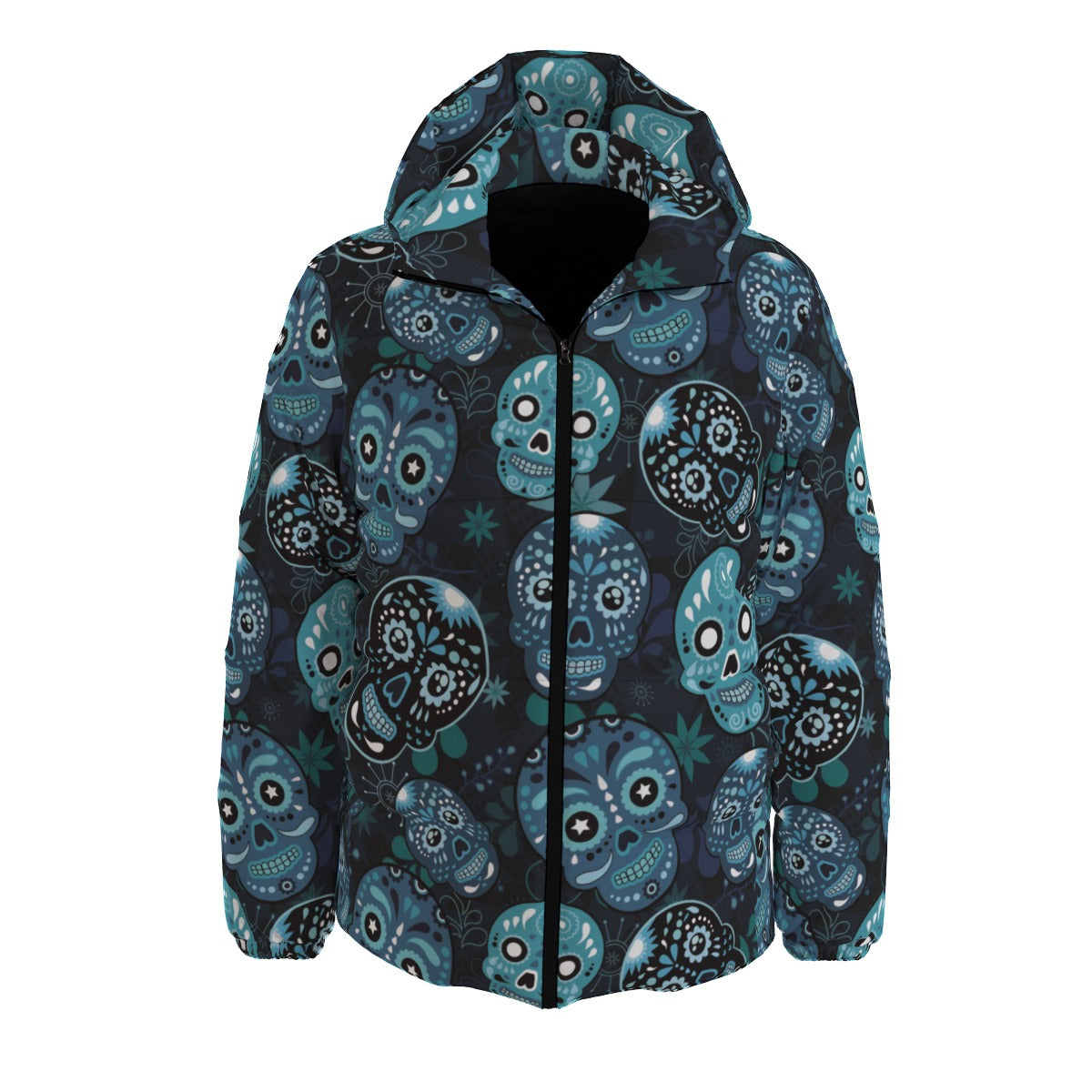 Sugar skull Unisex Padded Jacket