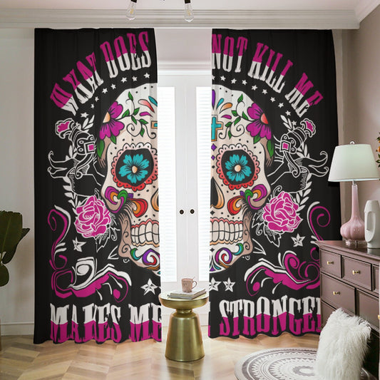 Sugar skull Day of the dead Blackout Curtains | 265(gsm)