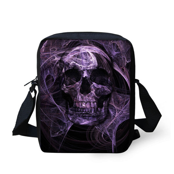3D Skull Casual Shoulder Bags For Women Small Messenger Bag Woman Handbags Mini Cross-body Bag Mini Mochila Infantil