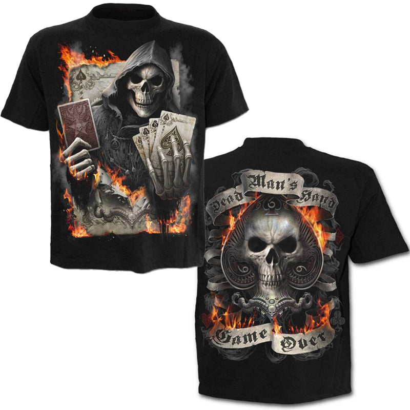 3D Print Funny Skull Men Women T Shirt