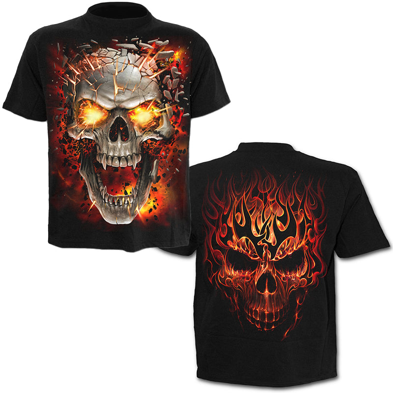 3D Print Funny Skull Men Women T Shirt