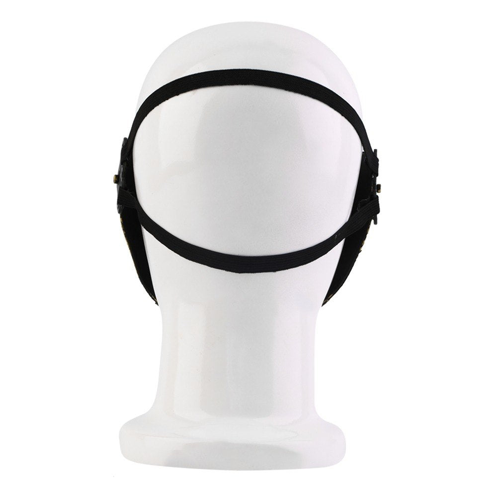 Skull Skeleton Mask Army Games Outdoor Metal Mesh Eye Shield Costume for Halloween Party