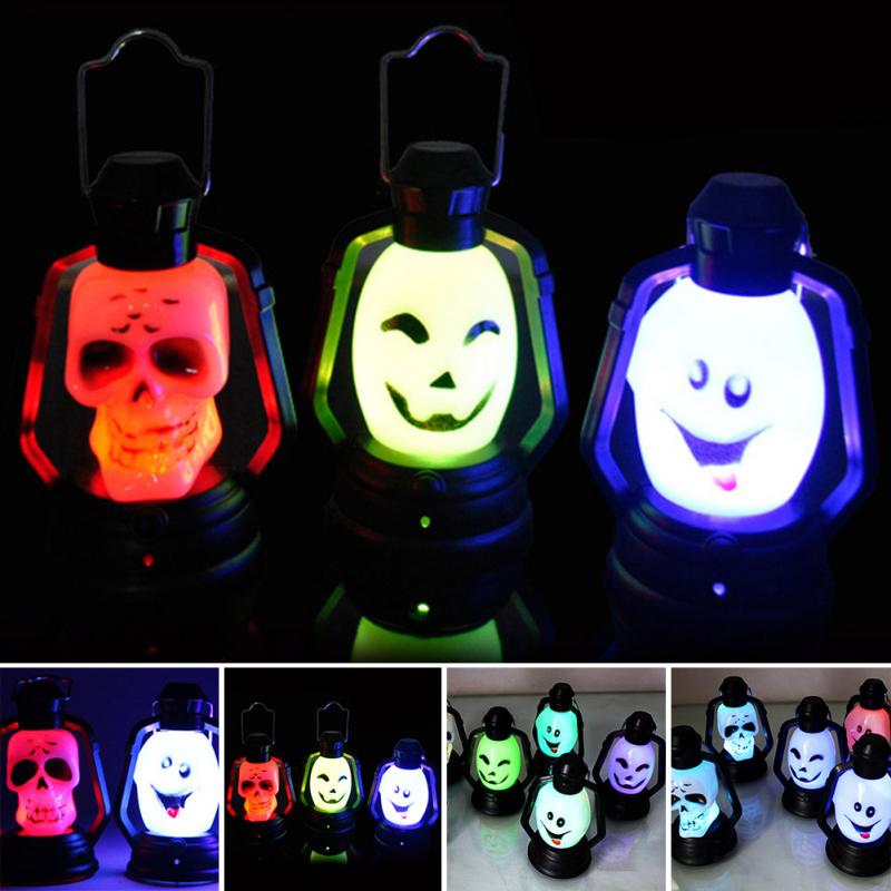 ANGRLY Halloween Decoration Party Accessories Portable Lantern Night Light