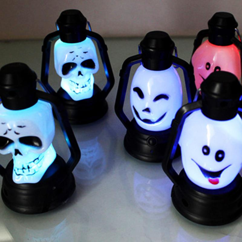 ANGRLY Halloween Decoration Party Accessories Portable Lantern Night Light