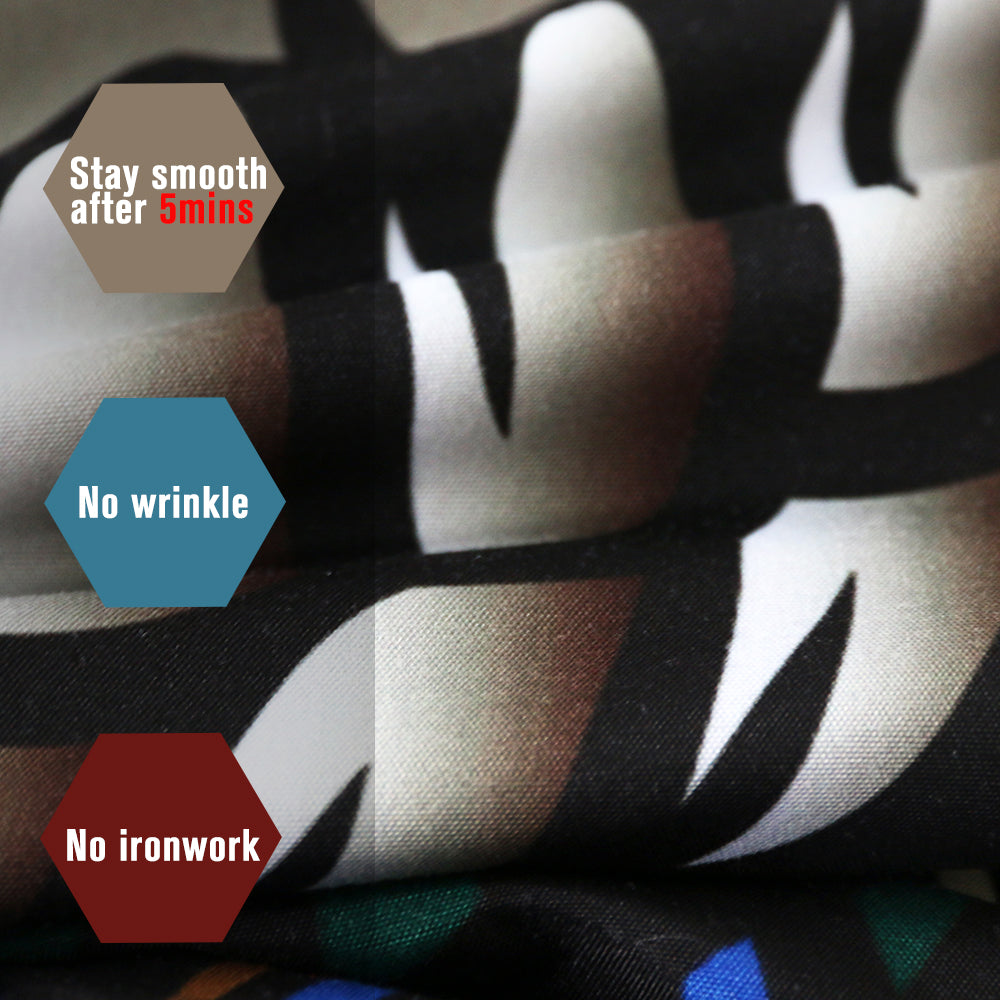 Sugar Skull Bedding Set Red Rose Duvet Cover 3-Piece