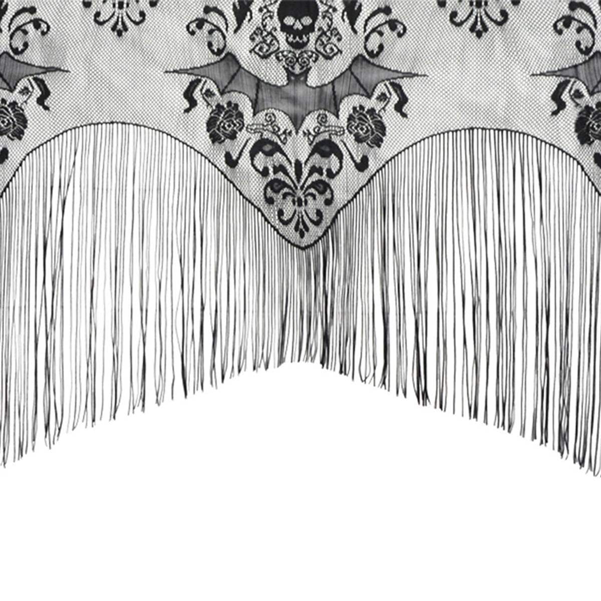 Tablecloth Halloween Haunted House Party Curtain 96.5x102cm