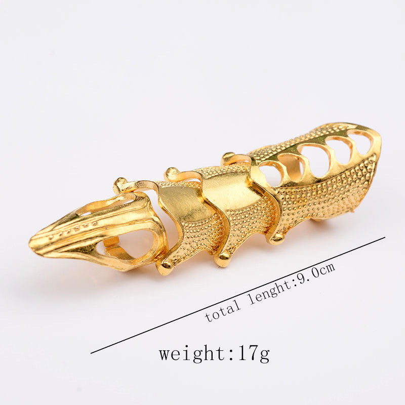 Unisex Cute but Stylish Gothic Punk Joint Knuckle Full Finger Claw Ring