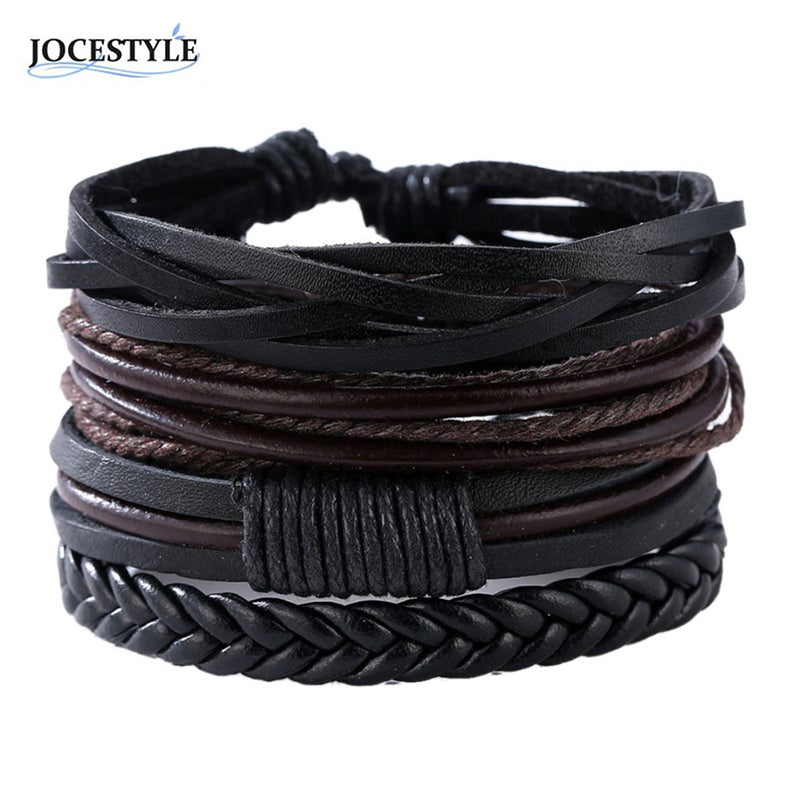 Bracelets & Bangles mens leather bracelets Pulseira Masculina Jewelry Charm Bileklik Pulseiras Boyfriend Girlfriend
