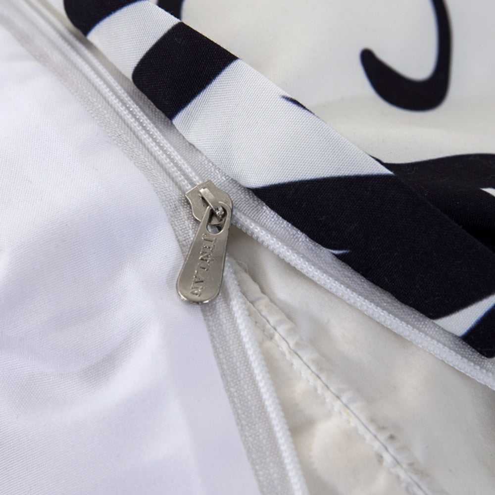 Bedding Set for King Size Bed 3D sugar Duvet cover Pillowcase