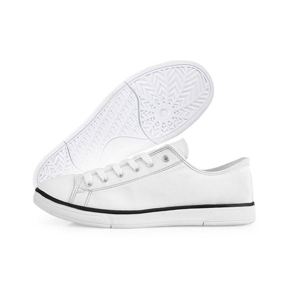 Skull Printing Men's Vulcanize Shoes Teenagers Punk Style Sneakers for Student Cool Canvas Shoes Lace-up Walking Shoe