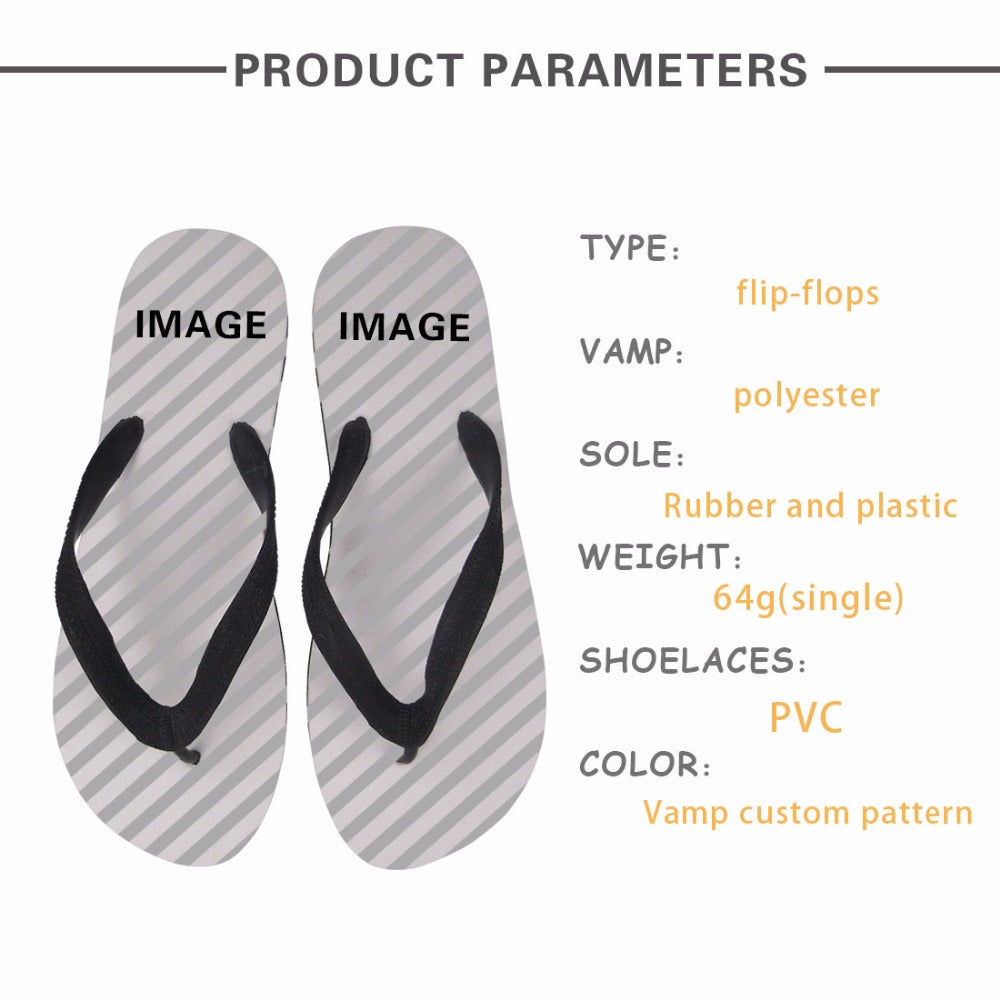 Skull Beach Flip Flops Slip-on Slippers