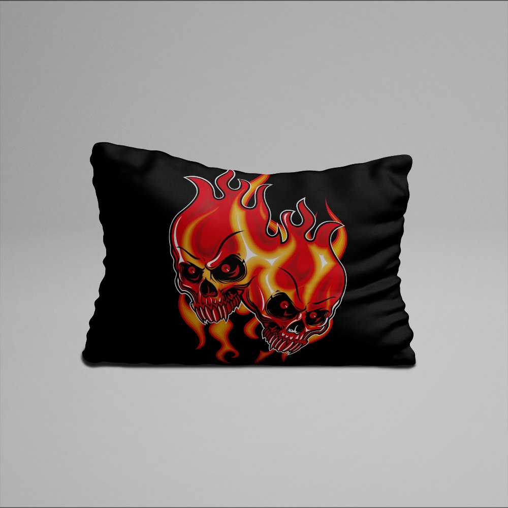 Skull By Bedding Set Purple Gothic Duvet Cover Dangerous Monster Floral Bed