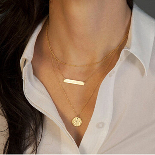 Free shipping! New fashion holiday Seaside resort beach jewelry crystal triangle water drop U shape Star moon chains necklace