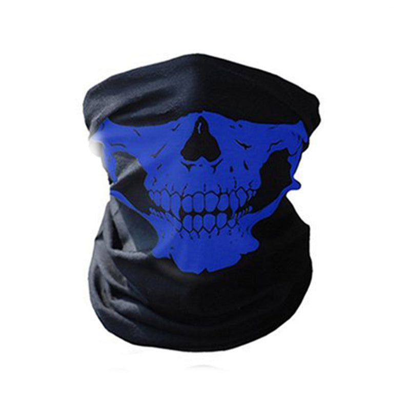 Full Face Motorcycle Face Shield winter Balaclava Face Mask Ghost Tactical Mask 3D Skull Sport Mask Neck Warm Windproof Outdoor|Motorcycle Face Mask