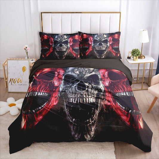 sugar skull Bedding Set 3D skull Duvet Cover Set Comforter