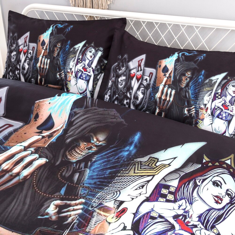 Sugar skull Bedding Sets king,Who is the king skull Duvet Cover Bed