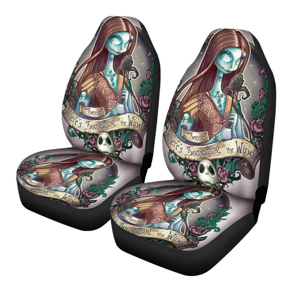 The Nightmare before Christmas Design Car Seat Cover Cartoon Car Protector Case