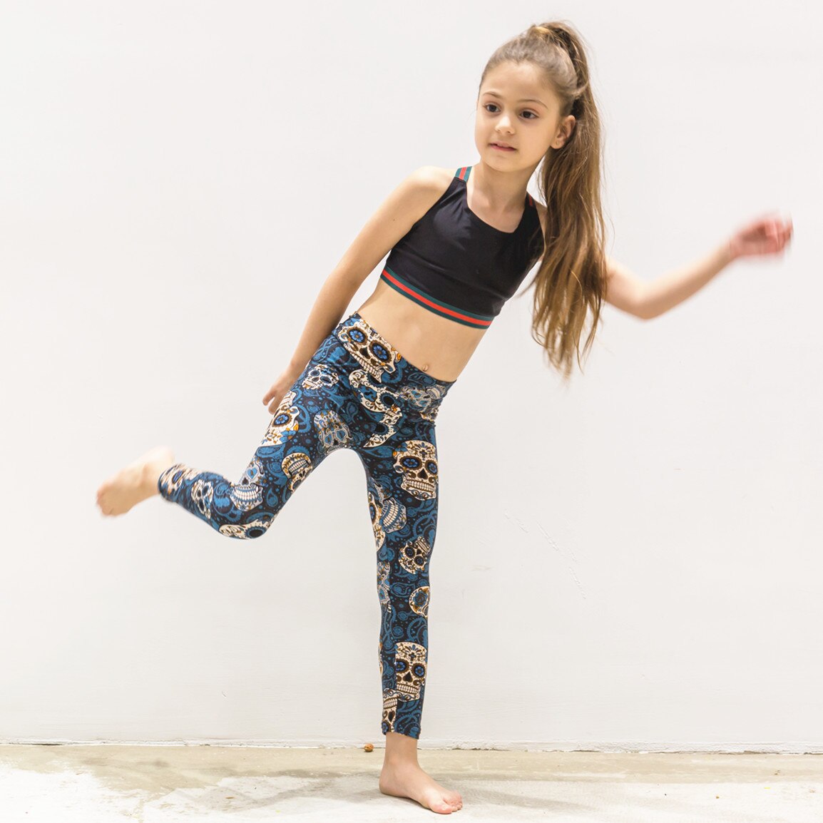 Sugar Skulls Super Soft High Quality Mommy Children Fashion Leggings