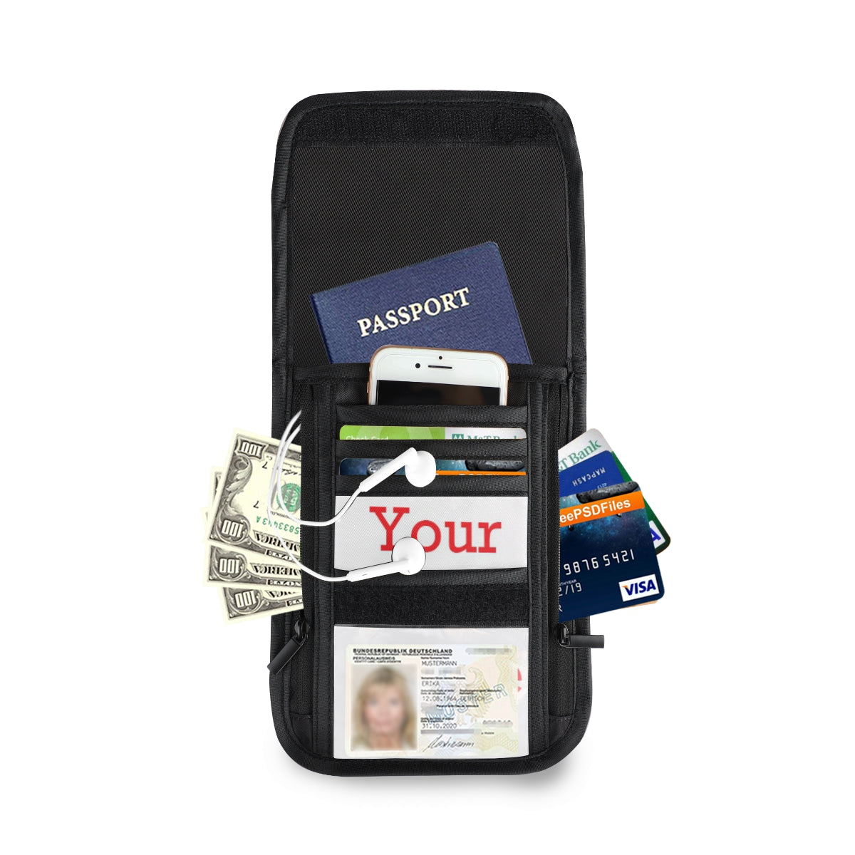 Custom Print on demand POD bag purse wallets