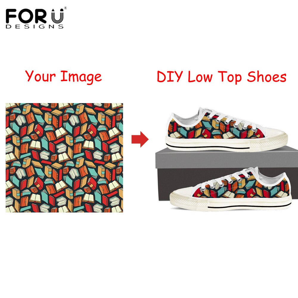Sugar Skull Pattern Women's Summer Casual Canvas Shoes Ladies