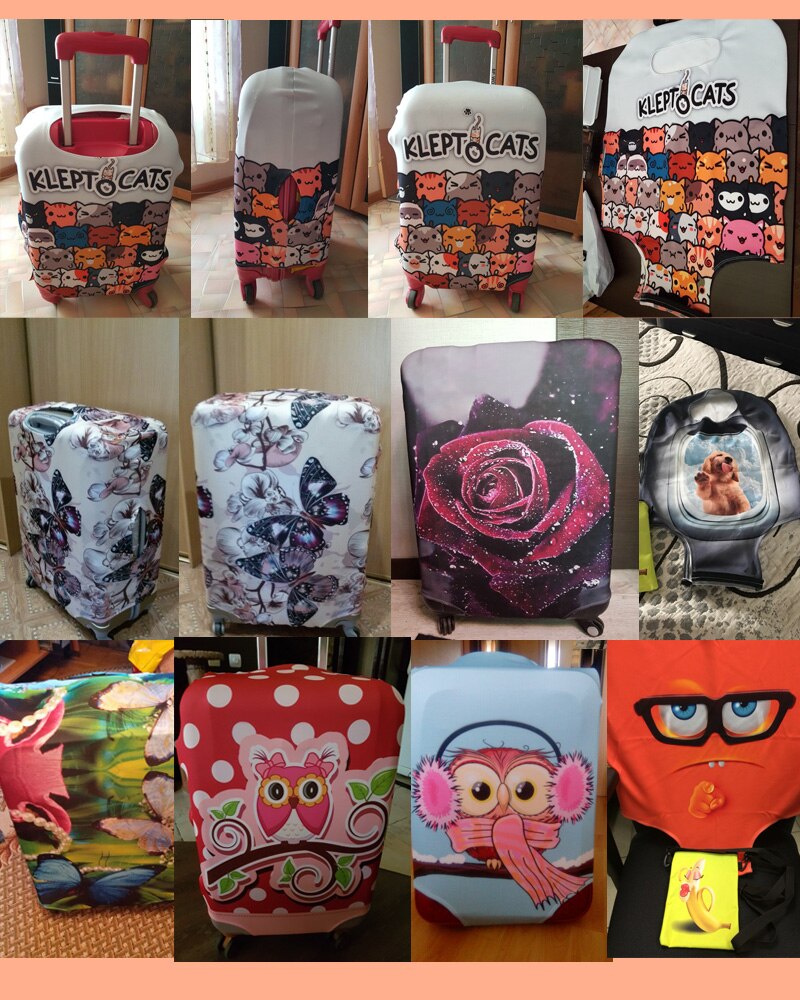 Sugar Skull Dust-proof Luggage Cover Suitcase Protective Bag Case