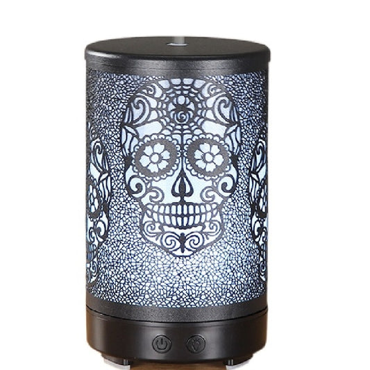 100 ML Skull Pattern Aromatherapy Diffuser Ultrasonic Air Humidifier Oils