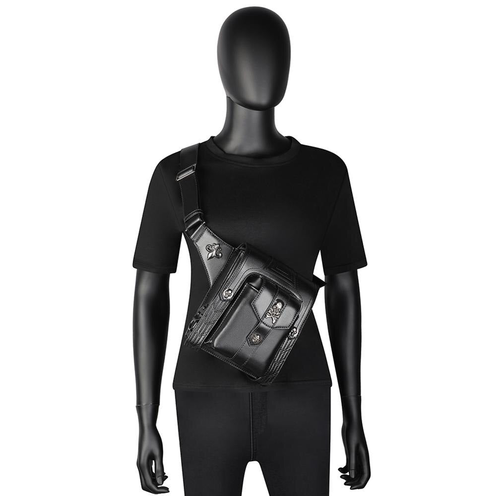 Gothic Steampunk Skull Bag 2019 Women Messenger Bag