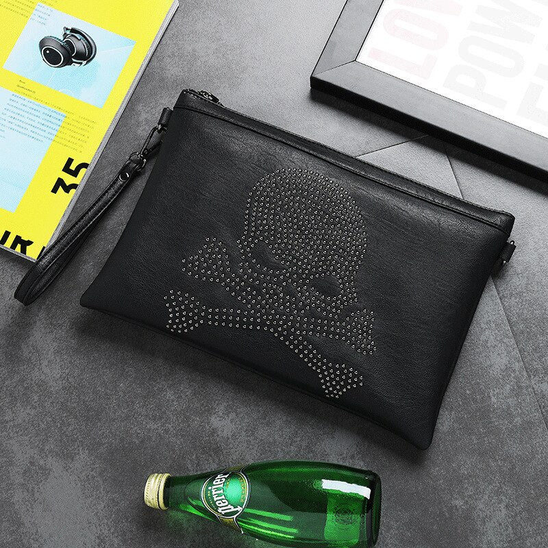 Women Handbags New Fashion Skull Clutch Bag