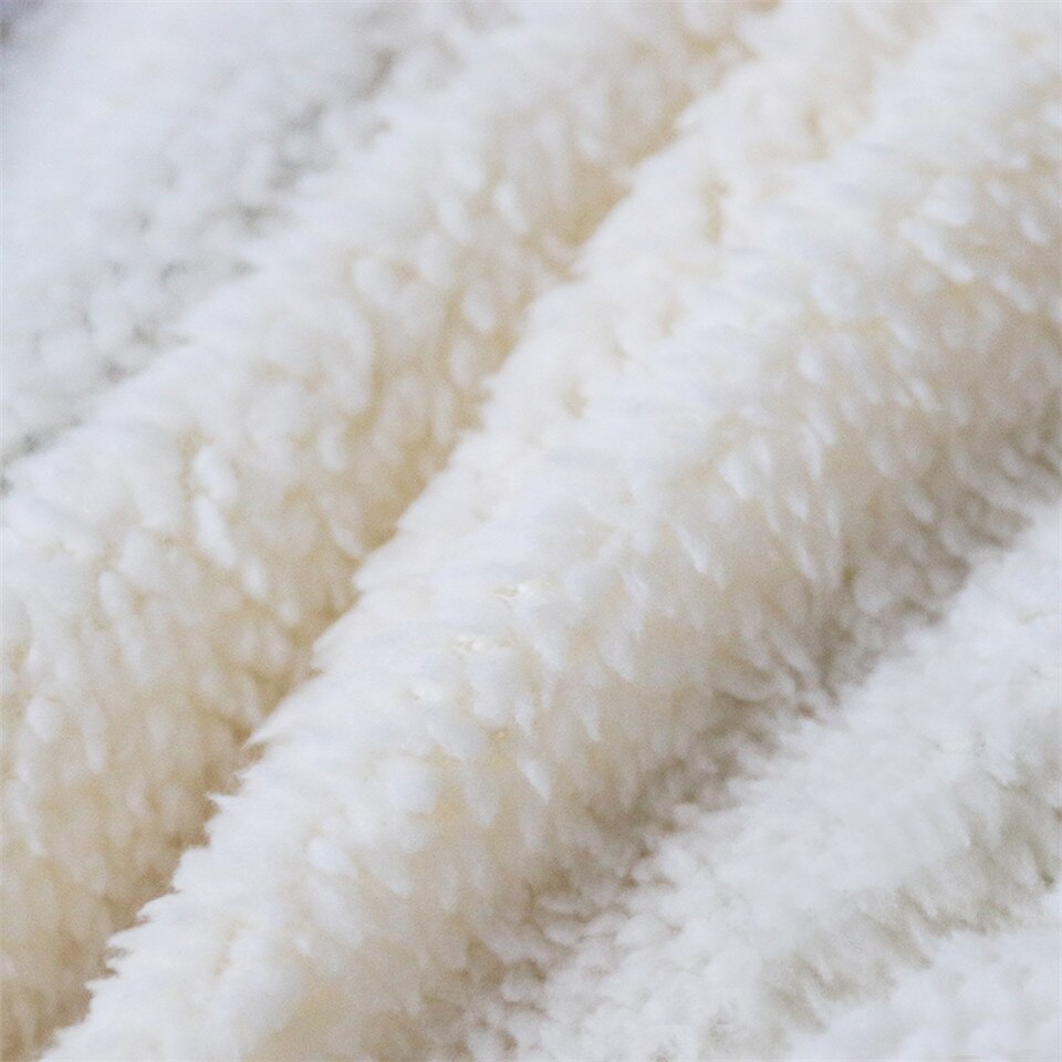 Sheep Head Skull Hood Blanket Hat Blanket Super Soft Cozy Velvet