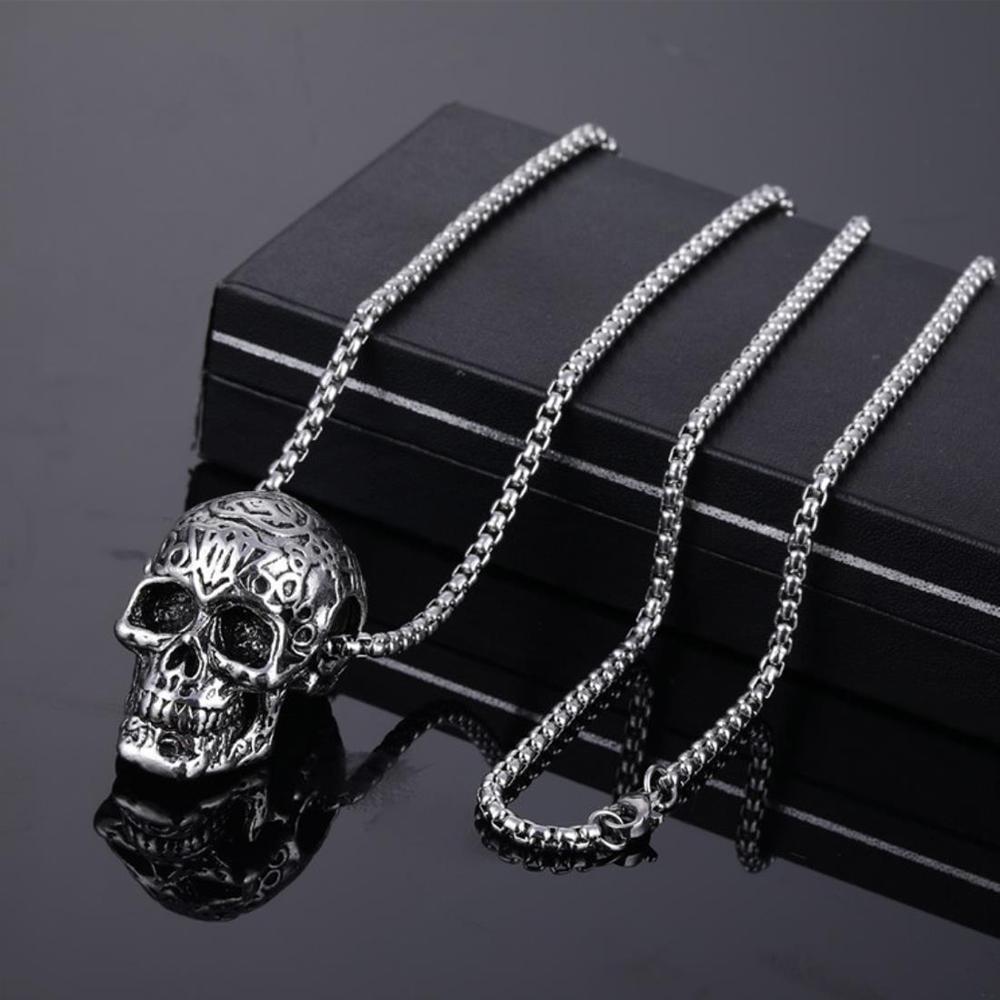 2020 Western Vintage Hip-hop Plain Pendant Necklace