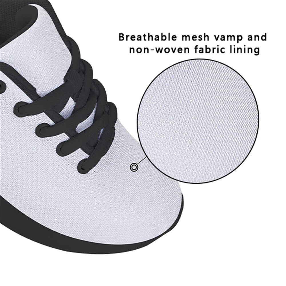 Gothic Shoes Women's Sneakers Sugar Skull