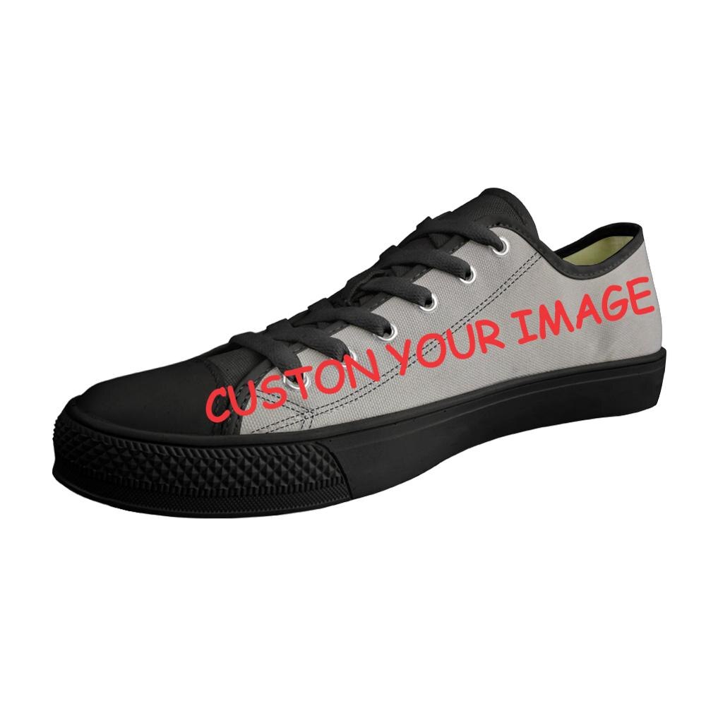 Cute Suger Skull Pattern Women Low Style Canvas Shoes