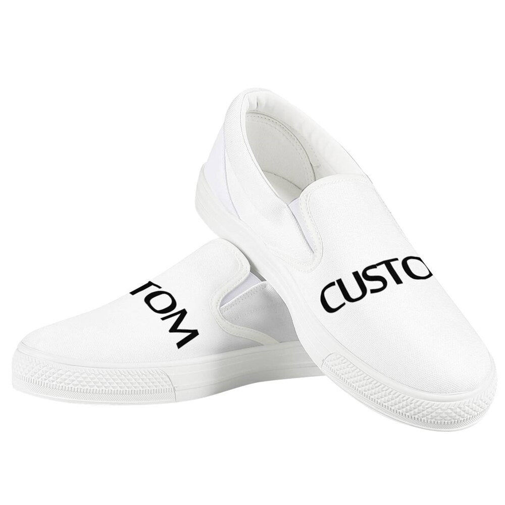 Women Flat Loafers Sugar Skull Printed Shoes for Women's Casual Round