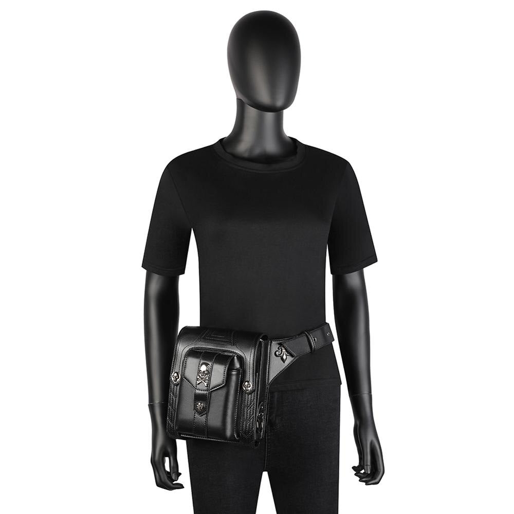 Gothic Steampunk Skull Bag 2019 Women Messenger Bag